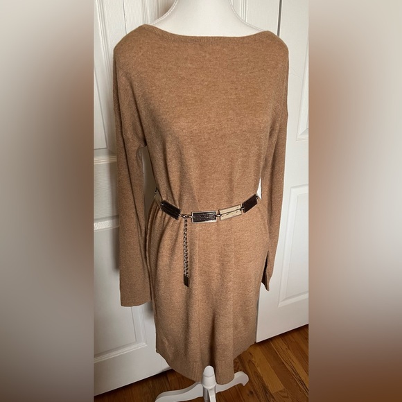 Banana Republic Cashmere/ Lambswool Blend Sweater Dress, Size Medium - Picture 2 of 6